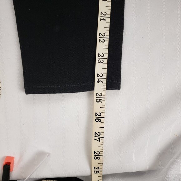 J Crew 25P Black Lookout Jeans Denim Skinny High Rise Pockets Petite - Picture 7 of 8